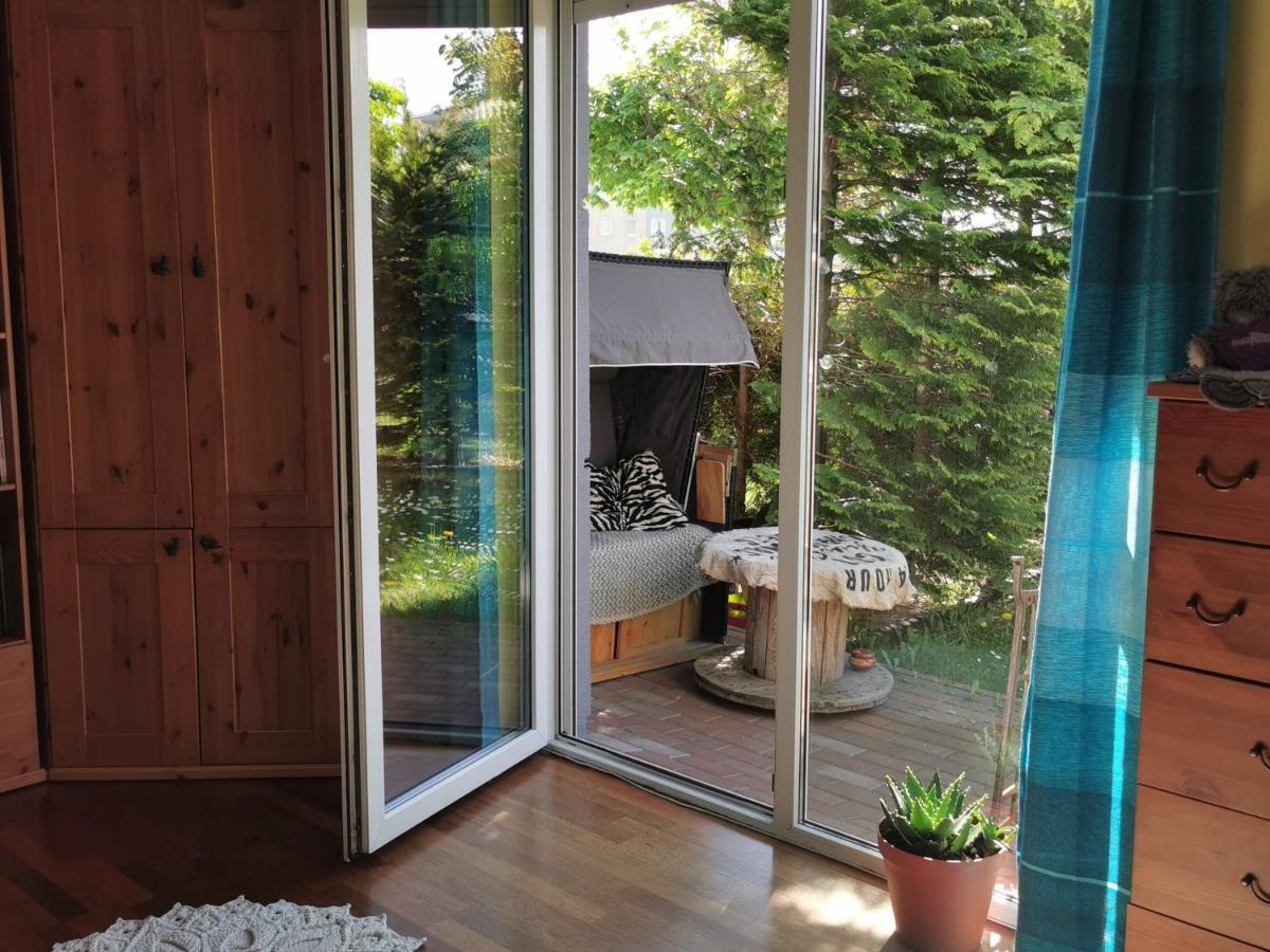 Przytulna Kawalerka Z Ogrodem Apartamento Gdańsk Exterior foto
