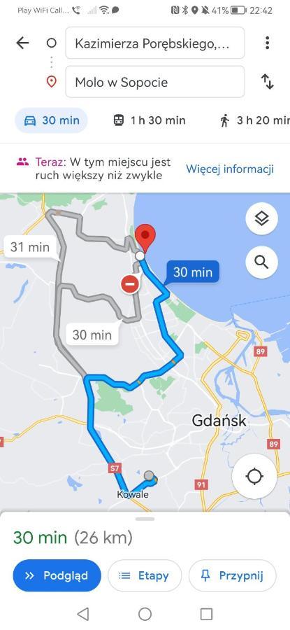 Przytulna Kawalerka Z Ogrodem Apartamento Gdańsk Exterior foto