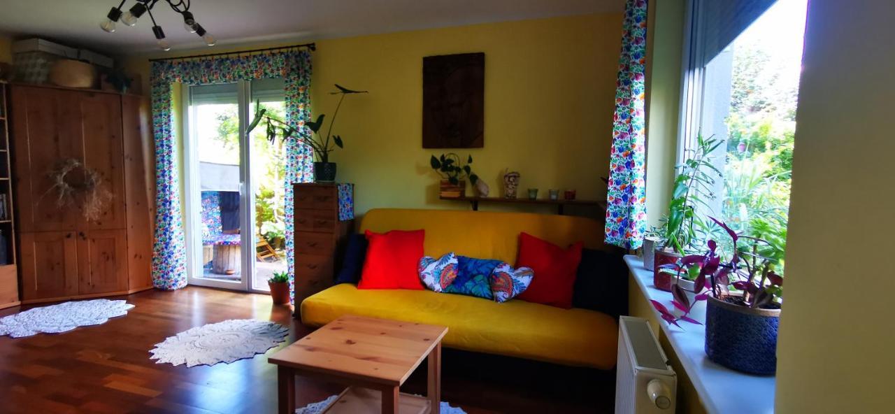 Przytulna Kawalerka Z Ogrodem Apartamento Gdańsk Exterior foto
